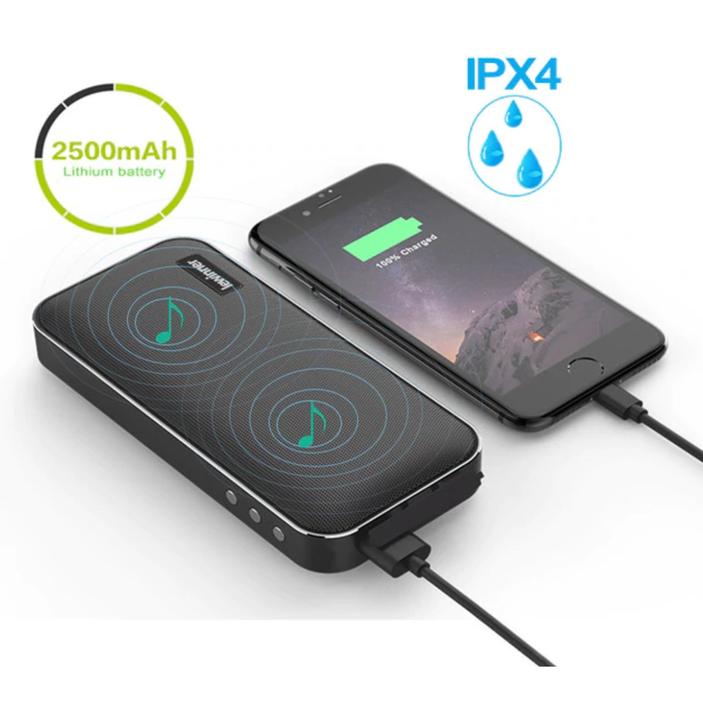 Portable Bluetooth Speaker with 2500mah