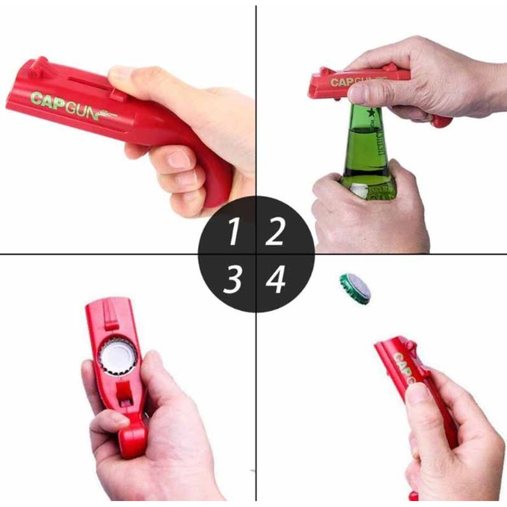Bottle opener catapult