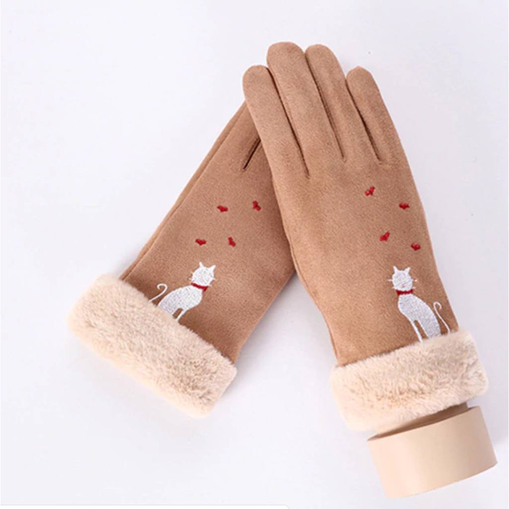 Warm Smartphone Compatible Gloves