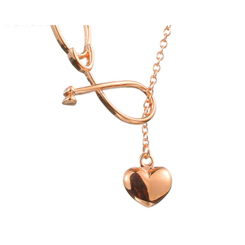 New Heart Shape Medical Professional Necklace