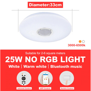 RGB Dimmable App Controled Bluetooth Music Light 
