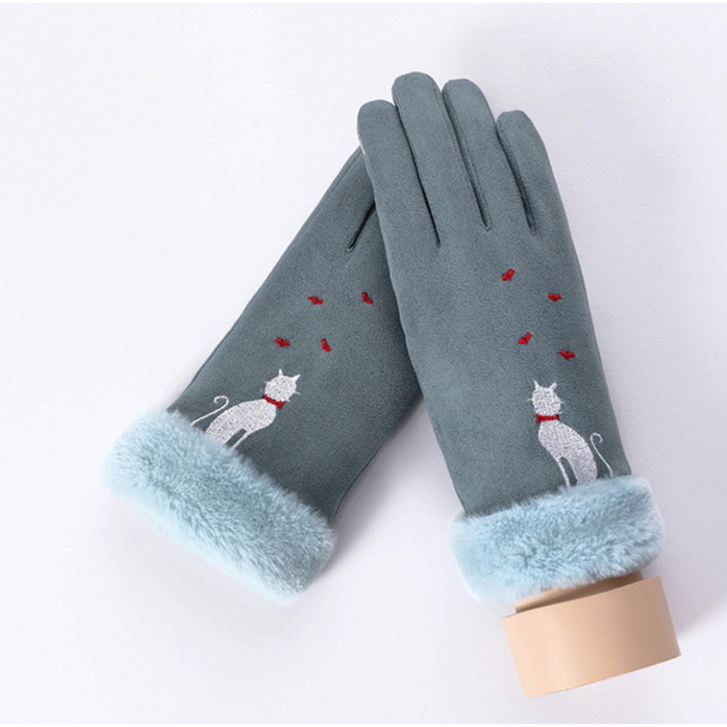 Warm Smartphone Compatible Gloves