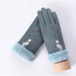 Warm Smartphone Compatible Gloves