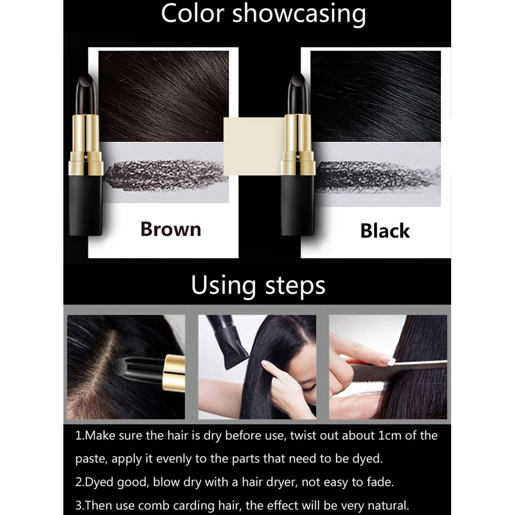 Grey Hair Coverage Temporary