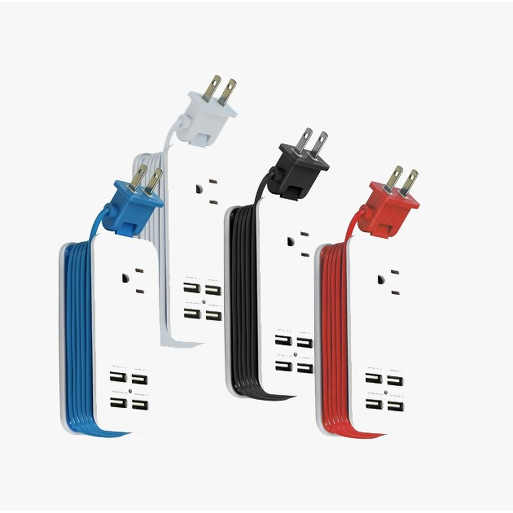 Portable Charging Station with 4 USB Ports (USA)