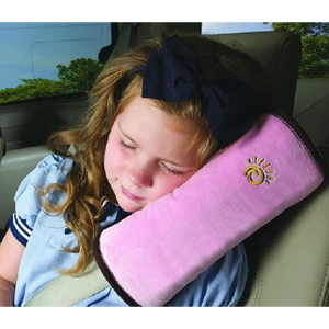 Kids' Car Seat Belt Shoulder Support and Headrest Safety Cushion