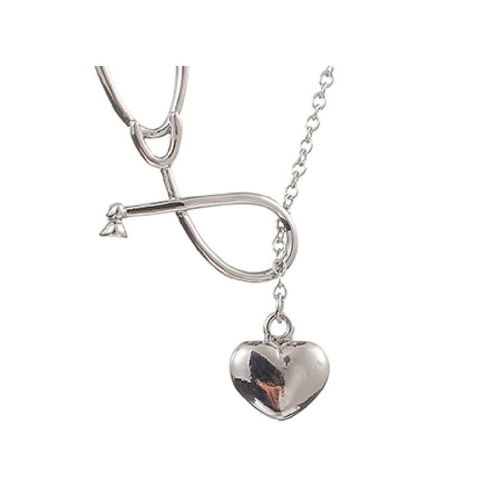 New Heart Shape Medical Professional Necklace