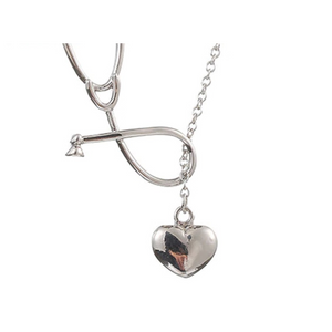 New Heart Shape Medical Professional Necklace