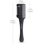 Professional Hair Cutting Comb with Razor Blade