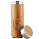 Bamboo Thermal Bottle for Tea/Coffee Outdoor