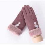 Warm Smartphone Compatible Gloves