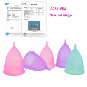 Menstrual Cup x 2 (Small and Large)