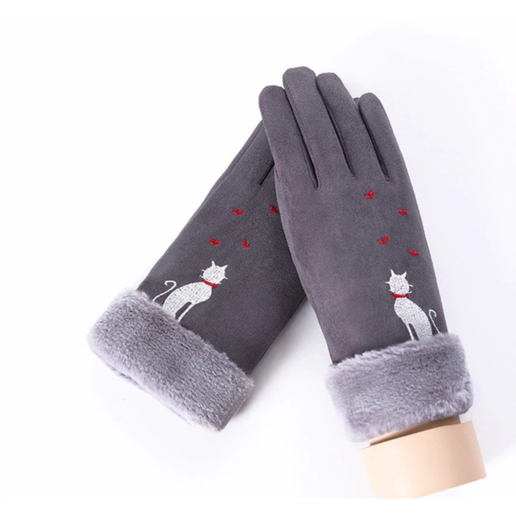 Warm Smartphone Compatible Gloves