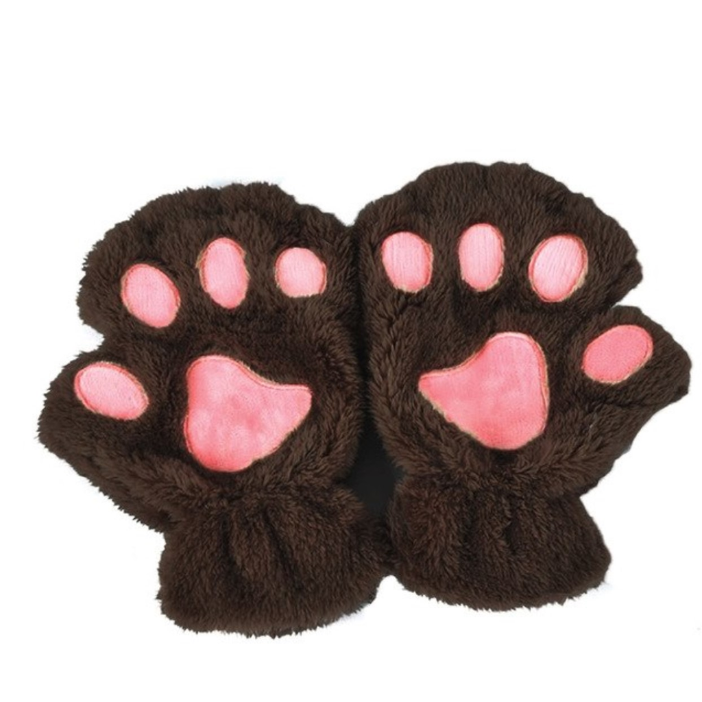 Cat Fingerless Gloves