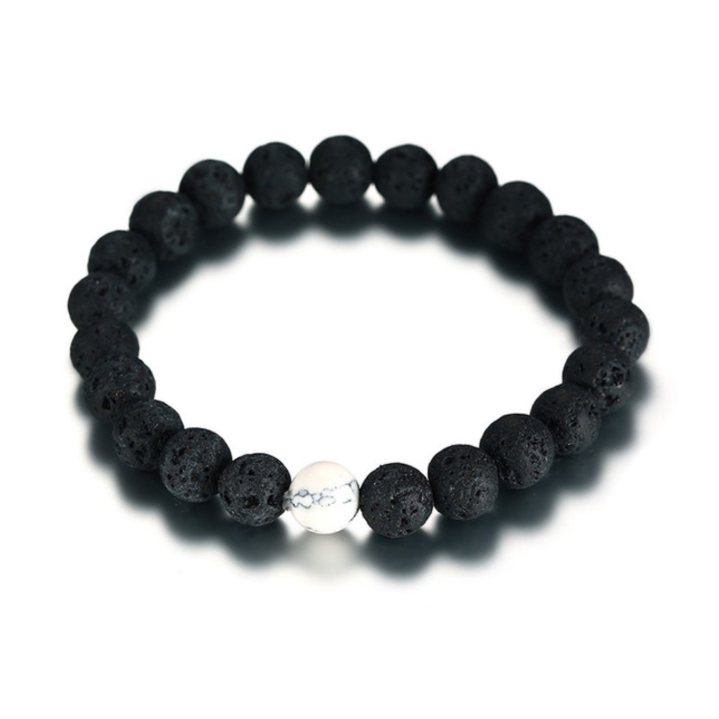 Lava Stone Beaded Bracelet