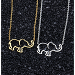 Elephant Pendant and Chain