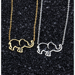 Elephant Pendant and Chain