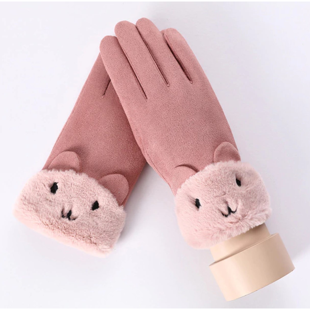 Warm Smartphone Compatible Gloves