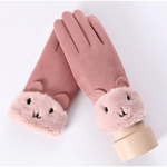 Warm Smartphone Compatible Gloves