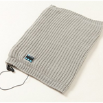 Warm Knitted Scarf with Bluetooth