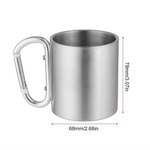 Self Lock Outdoor Steel Mug