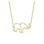 Elephant Pendant and Chain