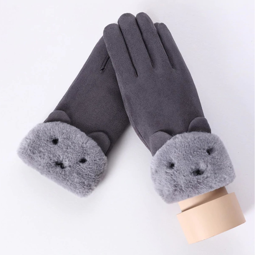 Warm Smartphone Compatible Gloves