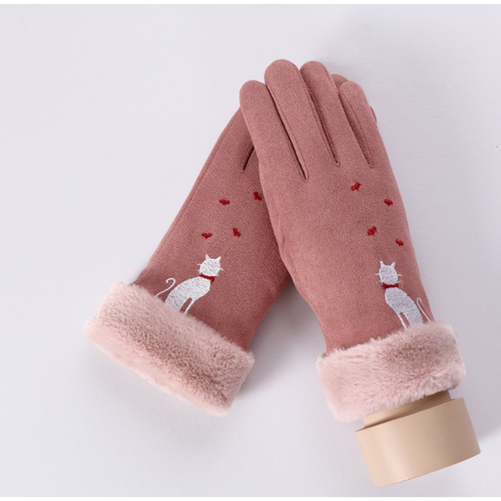 Warm Smartphone Compatible Gloves
