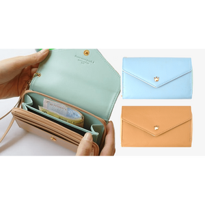 3-in-1 Stylish Smartphone Wallet Purse & Wristlet (USA)