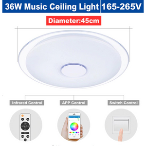 RGB Dimmable App Controled Bluetooth Music Light 