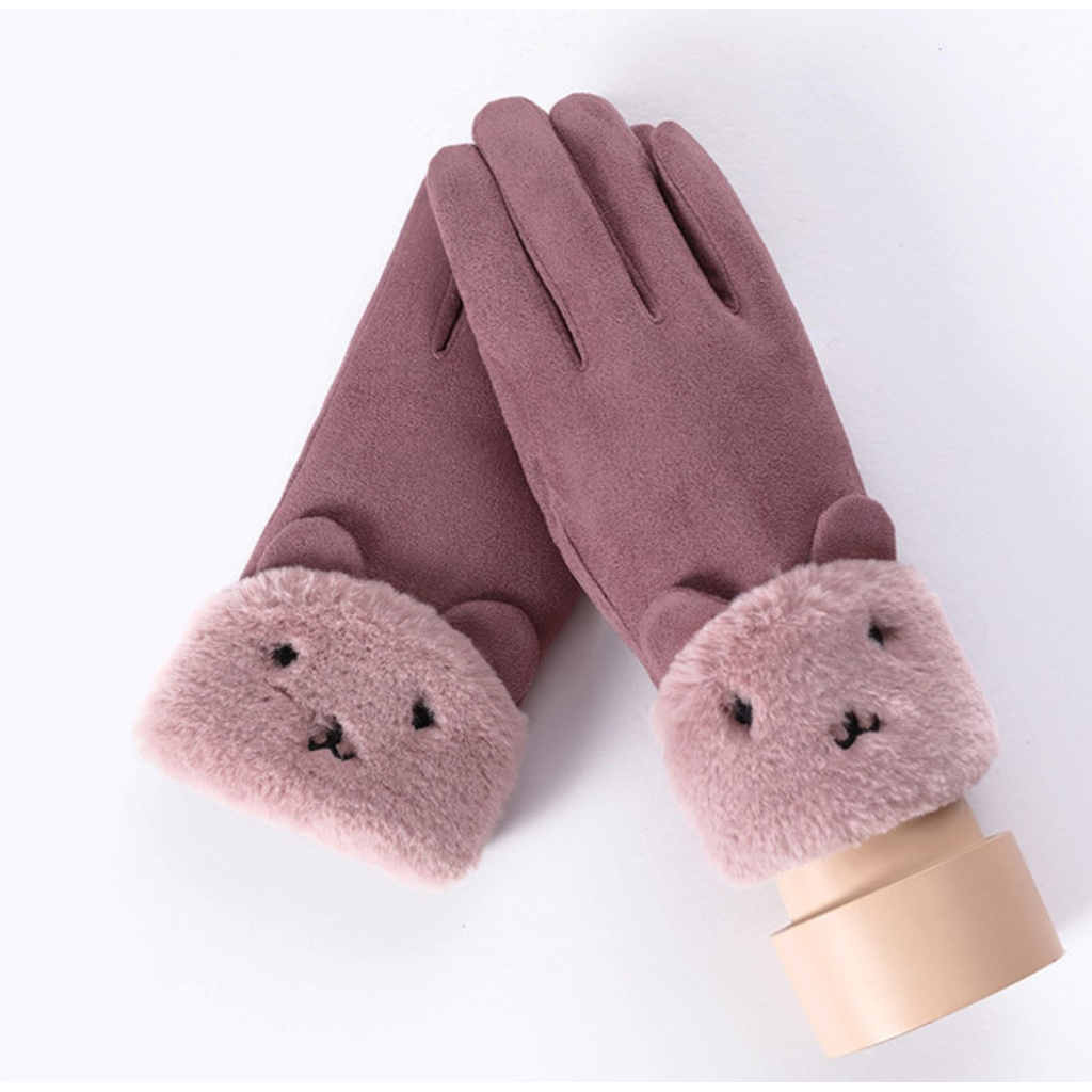 Warm Smartphone Compatible Gloves