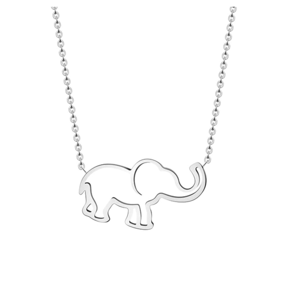 Elephant Pendant and Chain