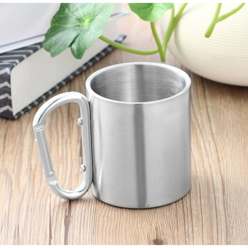 Self Lock Outdoor Steel Mug