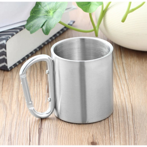 Self Lock Outdoor Steel Mug