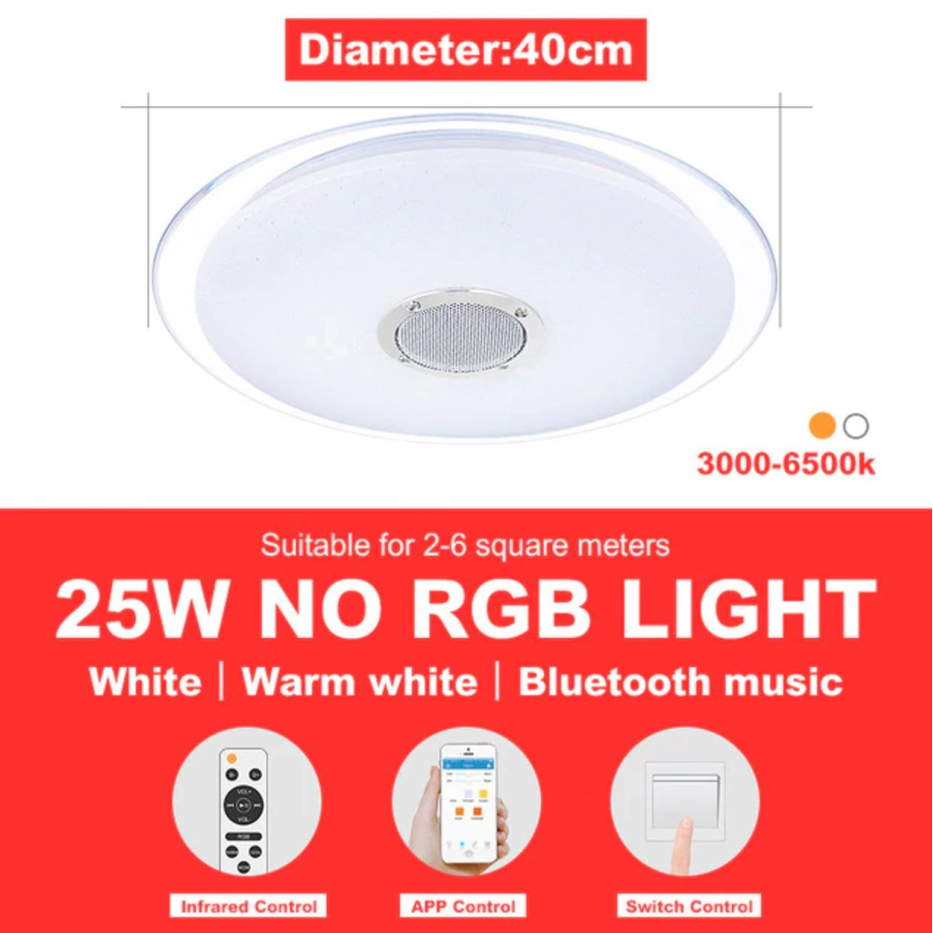 RGB Dimmable App Controled Bluetooth Music Light 