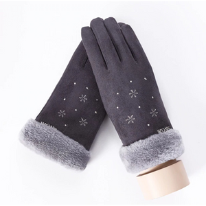 Warm Smartphone Compatible Gloves