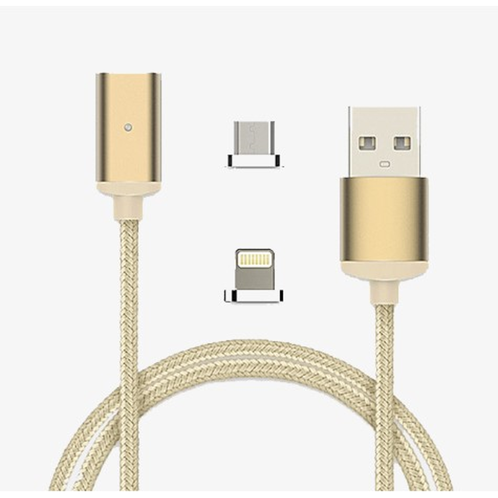 2.4A High Speed Charging Magnetic Cable for iPhone & Android Devices (USA)