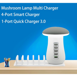 USB charging dock and light