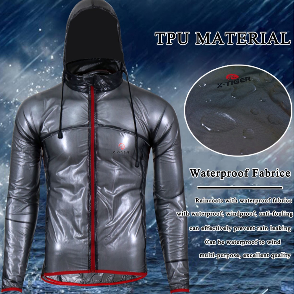 Waterproof Windcoat for Professional Cycling