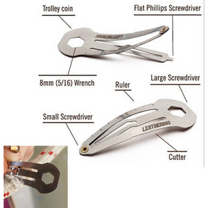 Multi-functional Stainless Steel Hair-clip