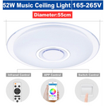 RGB Dimmable App Controled Bluetooth Music Light 