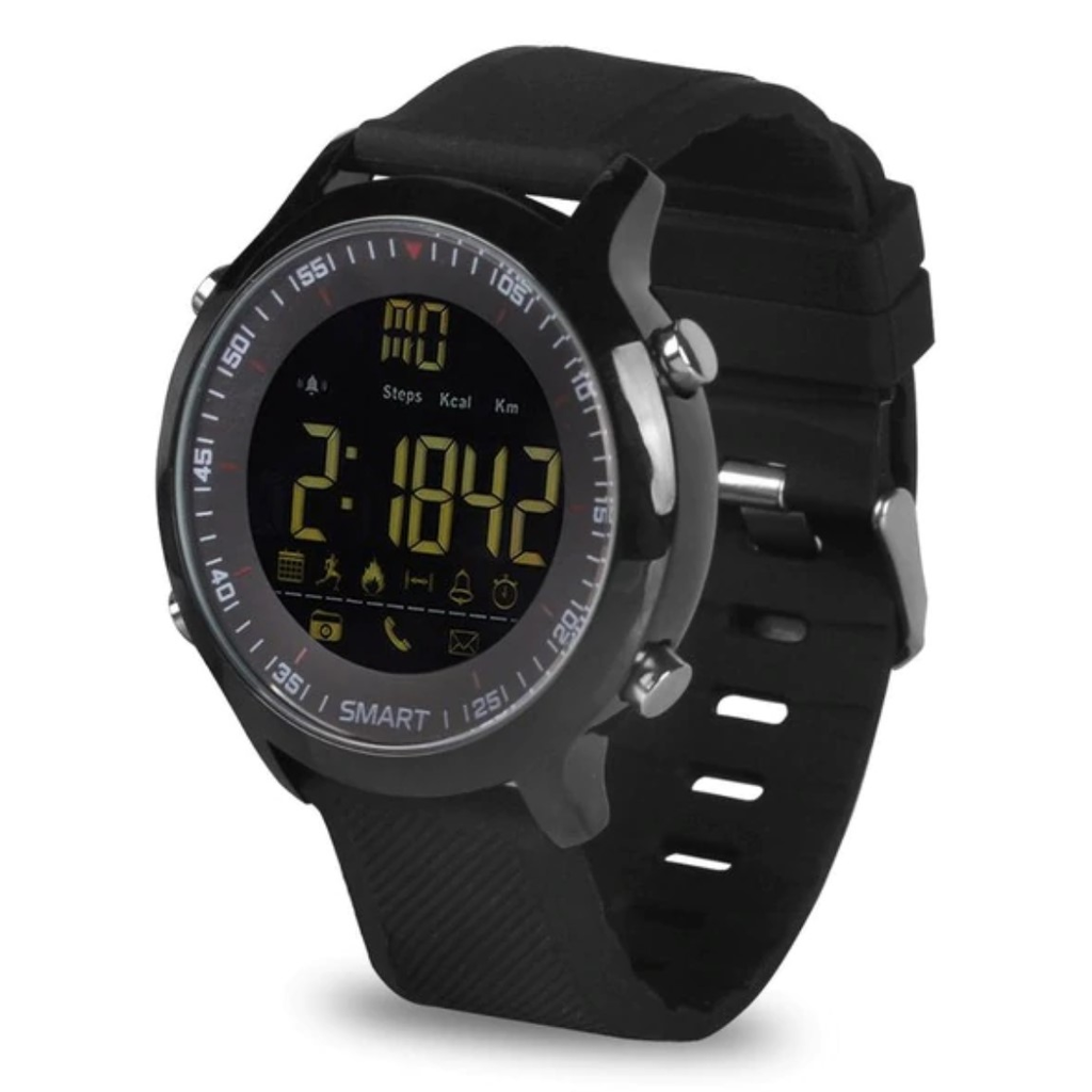 5 ATM Waterproof Smart Watch With Fitness Tracking