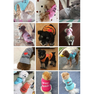 I love my mommy daddy Puppy T Shirt